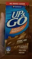 Mängden socker i Choc ice liquid breakfast