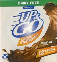 Mängden socker i Dairy Free Up&Go