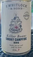 Mängden socker i Killer Beans Smokey Campfire BBQ