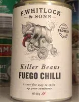 Mängden socker i Killer Beans Fuego Chilli
