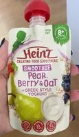 Mängden socker i smoothie pear betty & oat