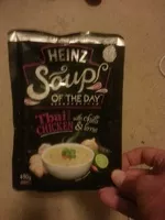 Mängden socker i Soup of the day - Thai chicken with chilli & lime