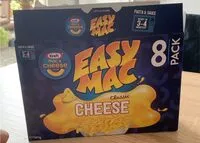 Mängden socker i Easy Mac Classic Cheese