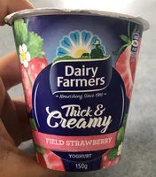 Mängden socker i Thick & Creamy Field Strawberry Yoghurt