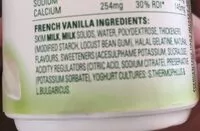 Mängden socker i Yaourt à la Grecque Vanille