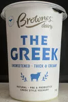 Mängden socker i The Greek