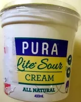 Mängden socker i Lite Sour Cream - All Natural