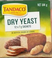 Mängden socker i Dry yeast