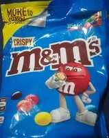 Mängden socker i M&M's Crispy