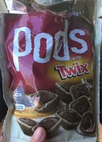 Mängden socker i Pods Twix