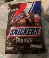 Mängden socker i snickers