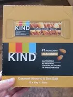 Mängden socker i Caramel almond & sea salt