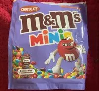 Mängden socker i M&ms minis