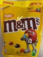 Mängden socker i peanut M&M’s
