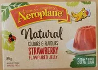 Mängden socker i Strawberry flavoured jelly