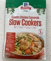 Mängden socker i Country Chicken Casserole Slow Cooker Seasoning