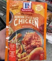 Mängden socker i Air fryer korean style fried chicken