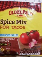 Mängden socker i Old El Paso Mexican Reduced Salt Seasoning