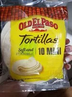 Mängden socker i Old El Paso Tortillas