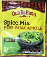 Mängden socker i Guacamole spice mix