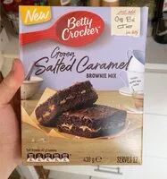 Mängden socker i Goody salted caramel brownie mix