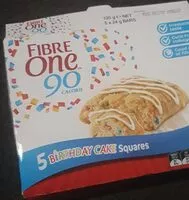 Mängden socker i 90 calorie birthday cake square