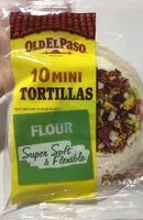 Mängden socker i 10 mini tortillas