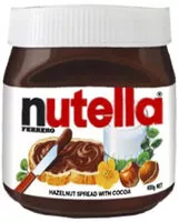 Mängden socker i nutella