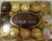 Mängden socker i Ferrero collection