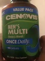 Mängden socker i Cenovis Men’s multivitamin