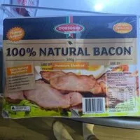 Mängden socker i 100% Natural Bacon - Premium Shortcut