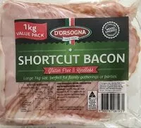 Mängden socker i Shortcut Bacon