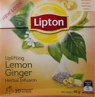 Mängden socker i Uplifting lemon ginger