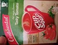 Mängden socker i Continental Tasty Tomato Soup