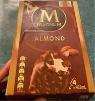 Mängden socker i Almond choc ice cream