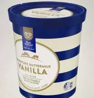 Mängden socker i Buttermilk Vanilla Ice Cream
