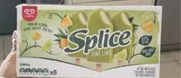 Mängden socker i Splice pine lime