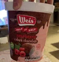 Mängden socker i Raspberry and dark chocolate