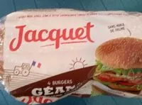 Mängden socker i Burger géant jacquet