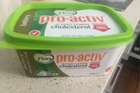 Mängden socker i Flora Pro-activ Spread Buttery