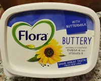 Mängden socker i Flora Buttery