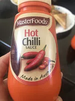 Mängden socker i Masterfood Hot Chilli Sauce