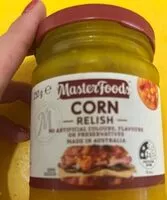 Mängden socker i Corn. Relish