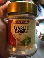Mängden socker i Masterfoods Garlic Herb Salt