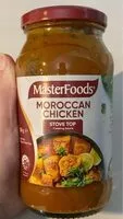 Mängden socker i Moroccan chicken