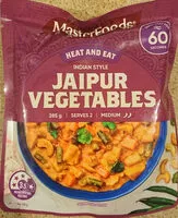 Mängden socker i Indian Style Jaipur Vegetables Heat and Eat