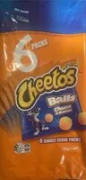 Mängden socker i Cheetos Balls Cheese & Bacon