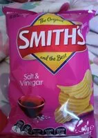 Mängden socker i Smiths Salt and Vinegar Chips