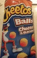 Mängden socker i Cheetos Cheese & Bacon Balls
