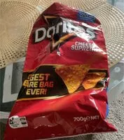 Mängden socker i Doritos CHEESE SUPREME